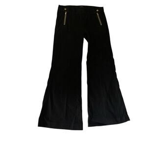 7 For All Mankind women's size 30 Black Flare Denim Jeans